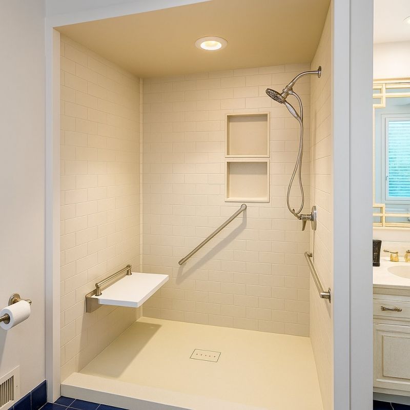 Accessible Shower Installation